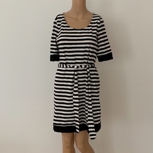 Banana Republic Striped Cotton Dress